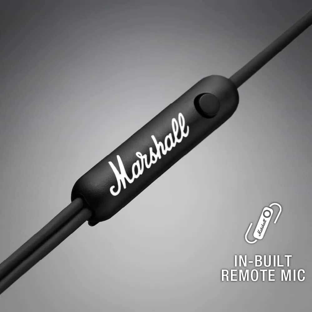 Marshall Mode In-Ear Earphones - Black