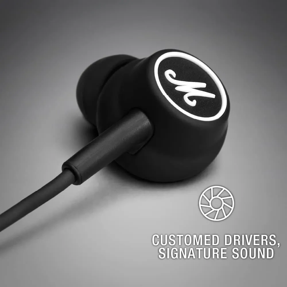 Marshall Mode In-Ear Earphones - Black