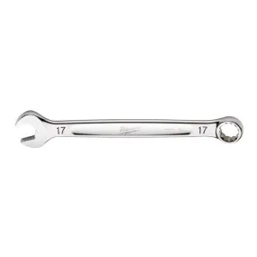 Milwaukee 17 mm X 17 mm Metric Combination Wrench 1.52 in. L 1 pc