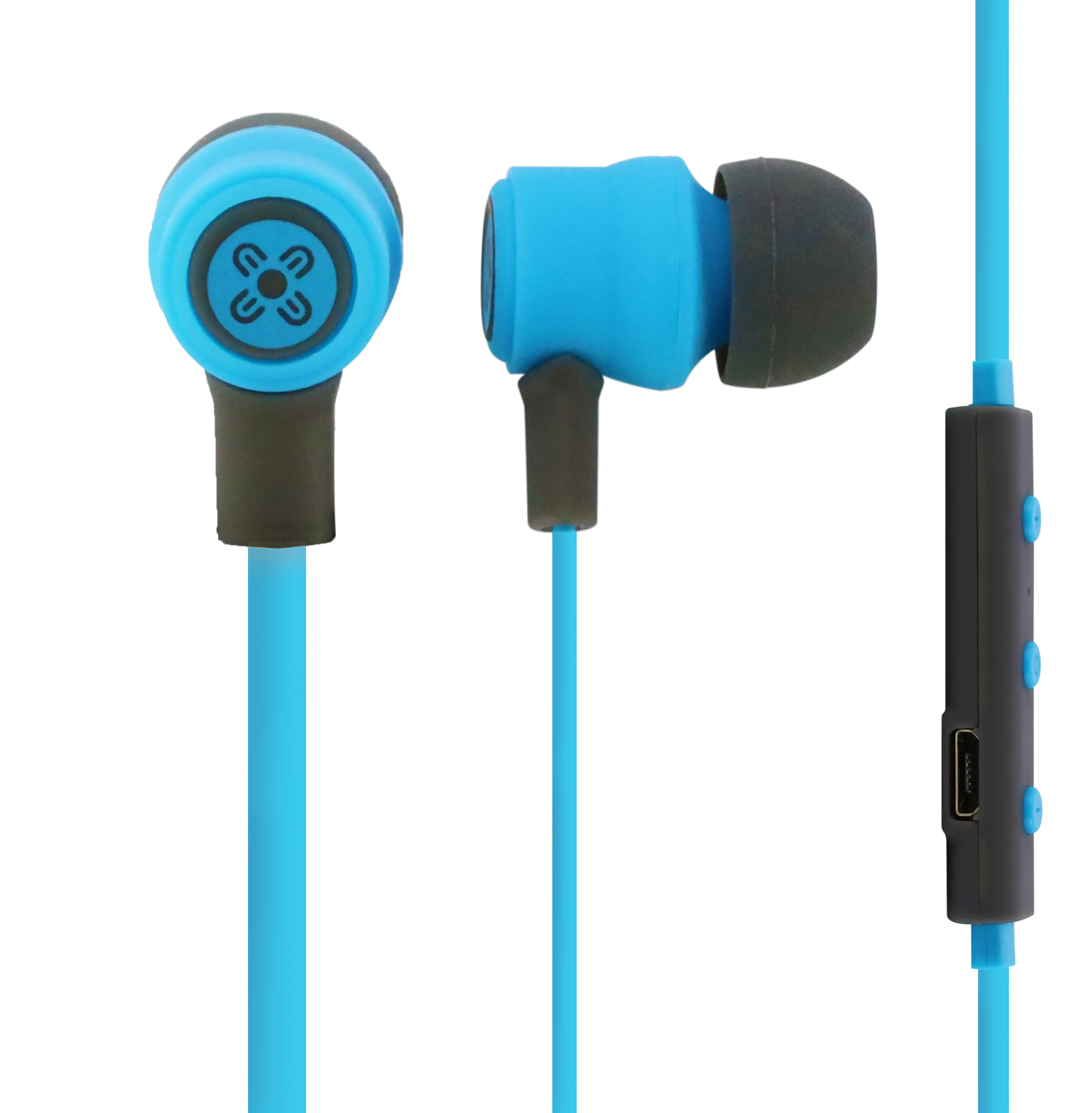 Moki FreeStyle Bluetooth Wireless Earphones Blue