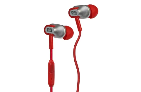 Noise-Isolating Stereo Earphones with Microphone for Clear Sound