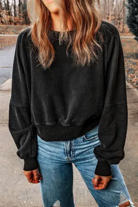 Olivia Open Back Sweatshirt