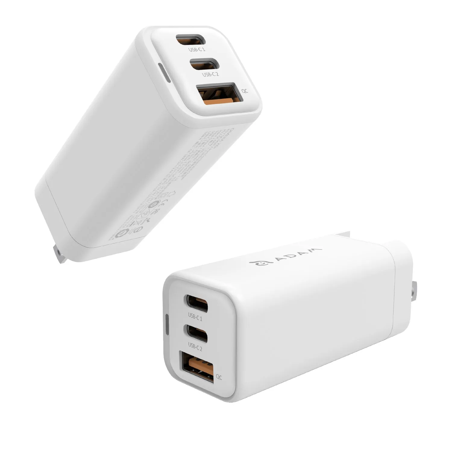 OMNIA X6i PD / QC 66W Compact Wall Charger   CASA P200 USB-C to USB-C 240W Braided Charging Cable (200CM)