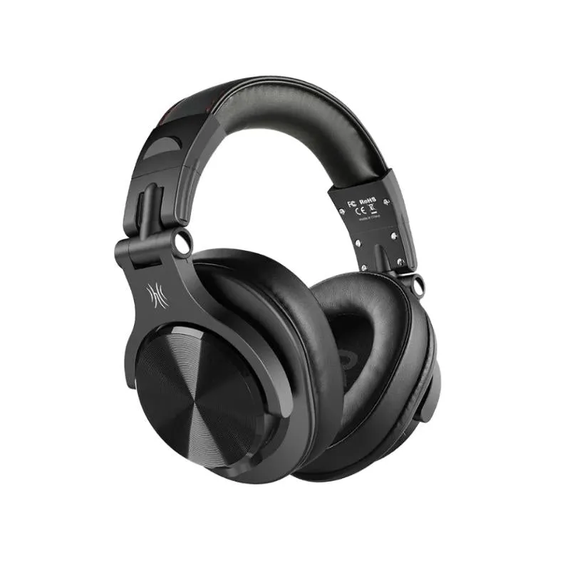 OneOdio A70 Wired & Wireless Bluetooth 5.0 Headphones with Hi-Res Audio, 72 Hours of Playback, Over-Ear Foldable & Comfortable Design, and 6.35mm & 3.5mm Jack for Music Playing, Professional DJI, and Gaming