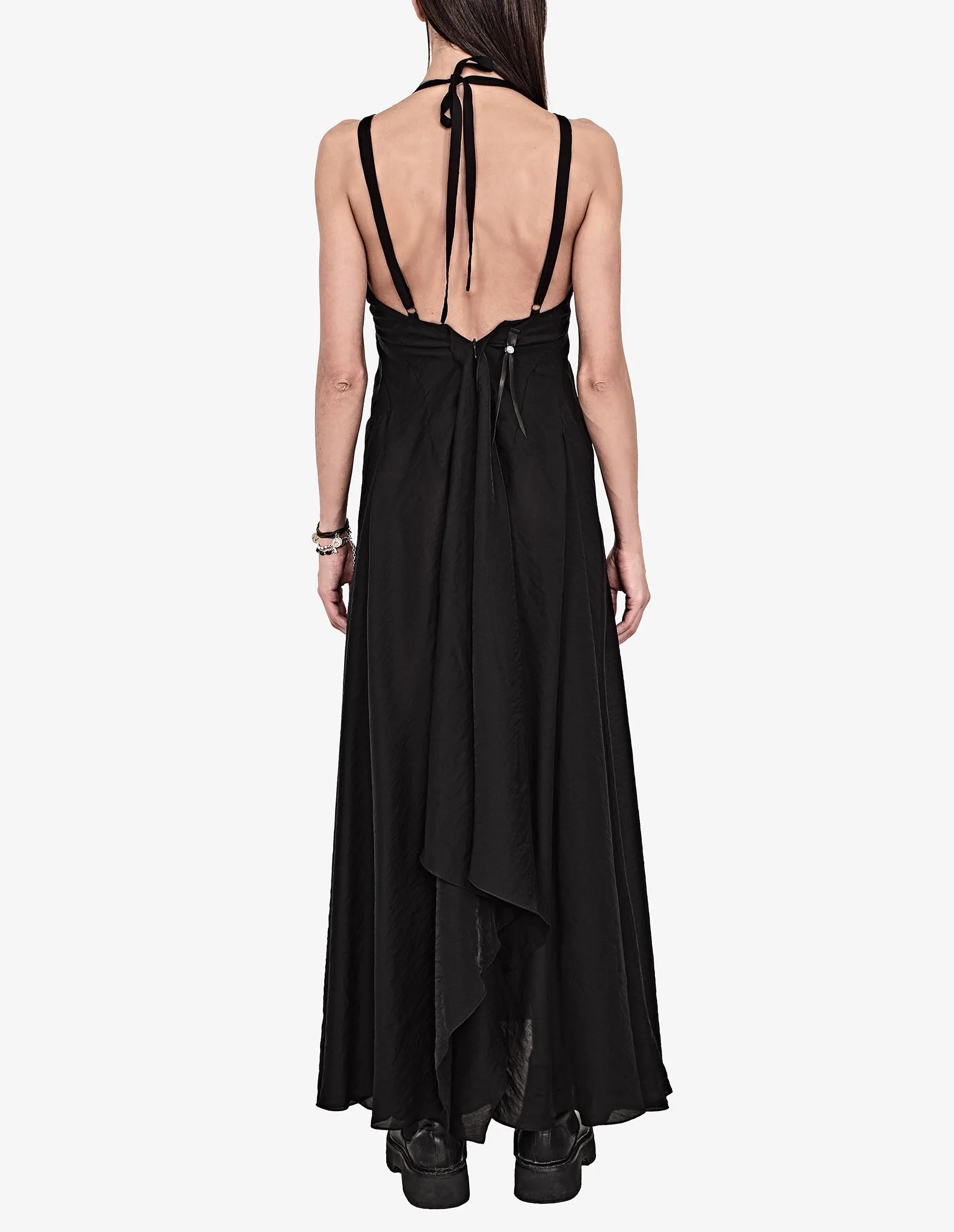 Open Back Maxi Dress