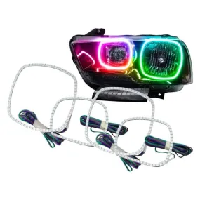 Oracle LED Headlight Halo Kit Dodge Charger (2011-2014) Multicolored