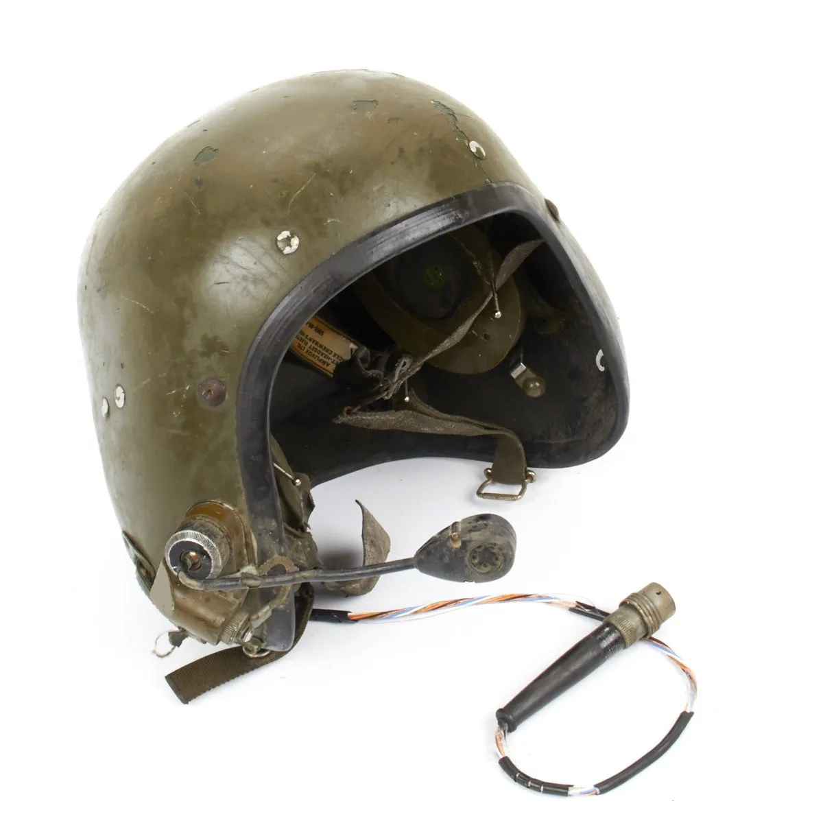 Original British Armored Fighting Vehicle and Tanker Helmet from the Gulf and Falkland Islands Wars