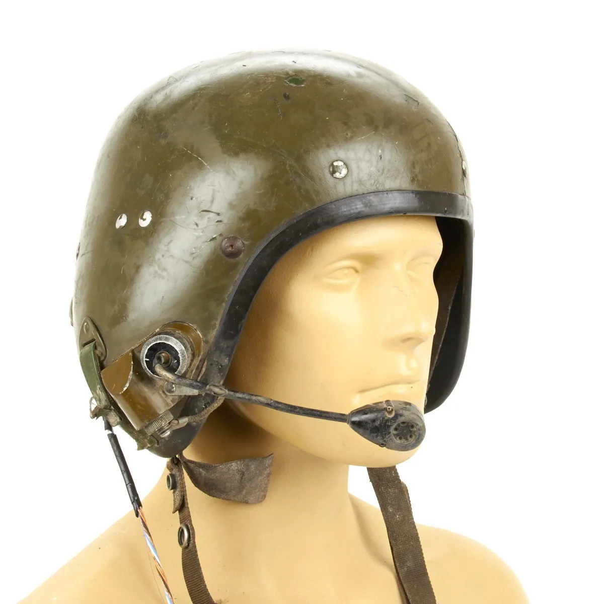 Original British Armored Fighting Vehicle and Tanker Helmet from the Gulf and Falkland Islands Wars