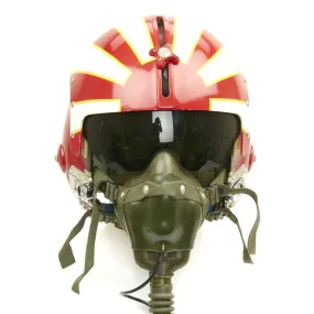 Original U.S. Vietnam War USN Pilot APH-6A Flight Helmet with Oxygen Mask