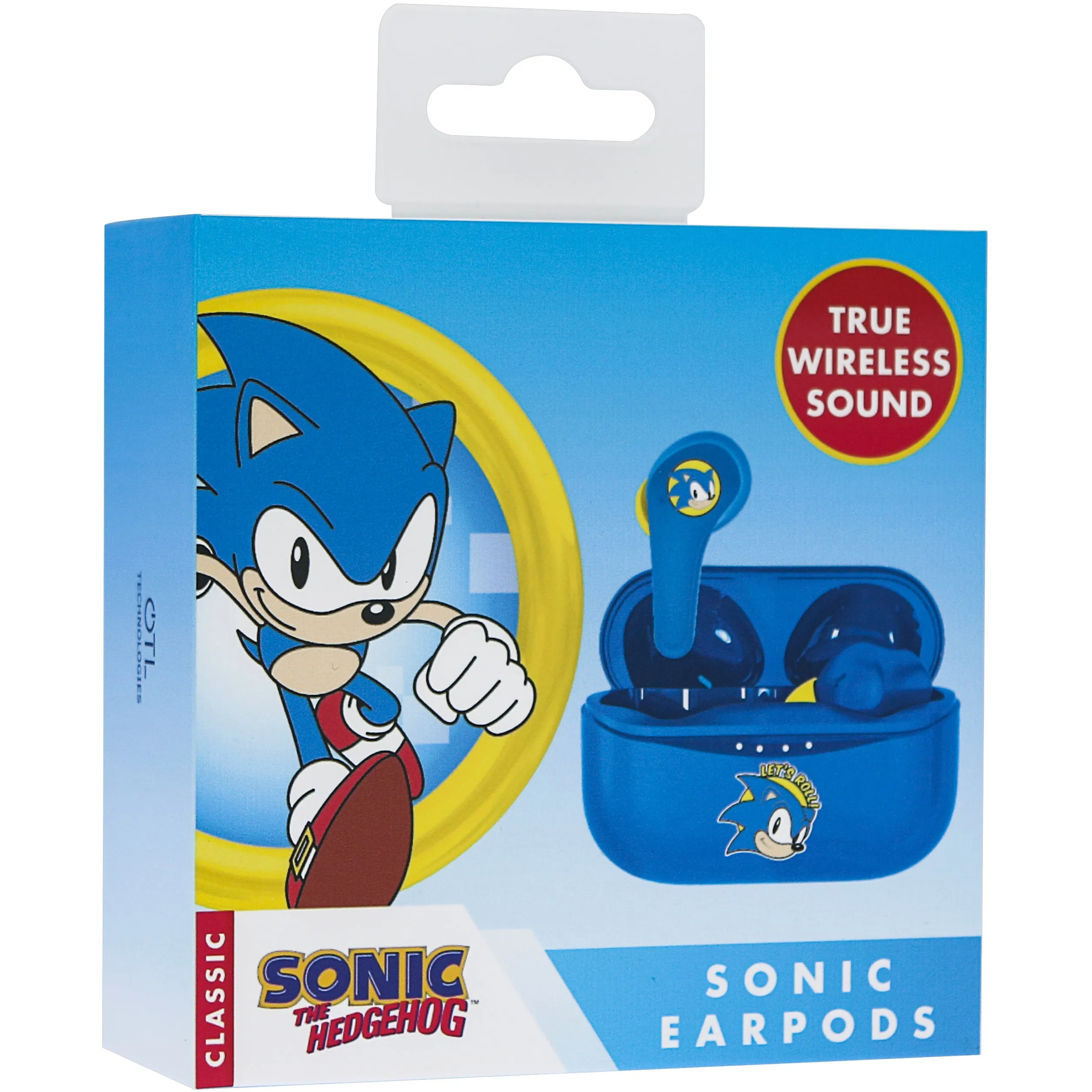 OTL SEGA Sonic The Hedgehog TWS Wireless Earphones - Blue | SHOO902