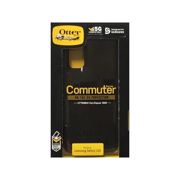 OtterBox Samsung Galaxy S20 Commuter Series On-the-Go Dual Protection Case - Black (77-64485)