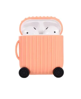 Peach Luggage AirPod Holder