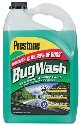 Prestone AS657 Windshield Washer Fluid, 1 gal Bottle :GAL: QUANTITY: 6