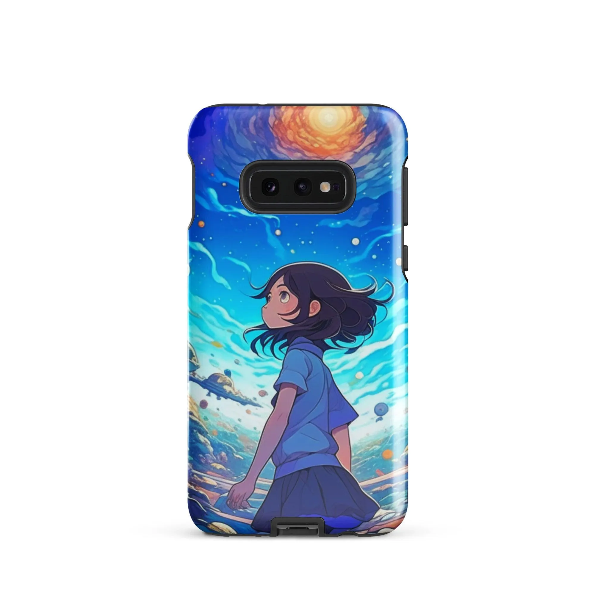 "Universal Curiosity" Tough case for Samsung® Phones - Dual Layer Protection