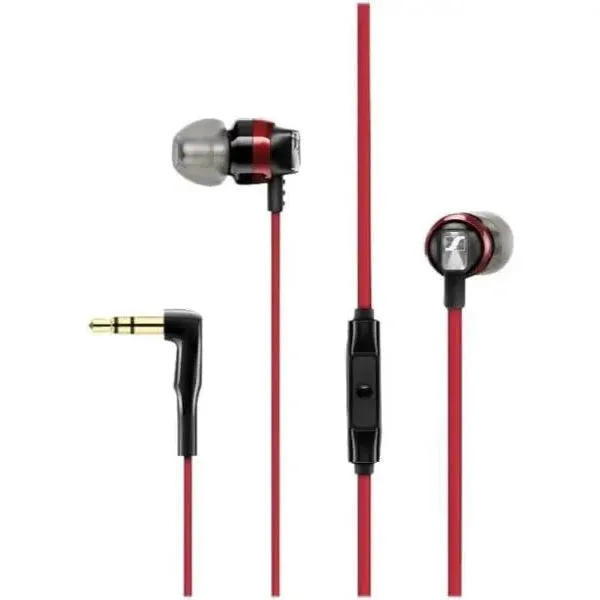 Sennheiser CX 300S Wired In Ear Earphones With Remote - Red