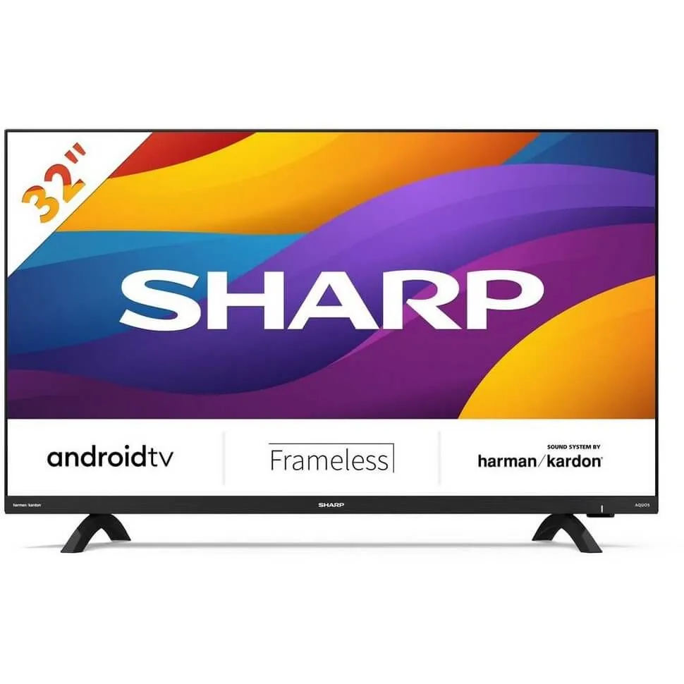 Sharp 1TC32DI2KL2AB 32" HD Ready Frameles LED Android TV Black