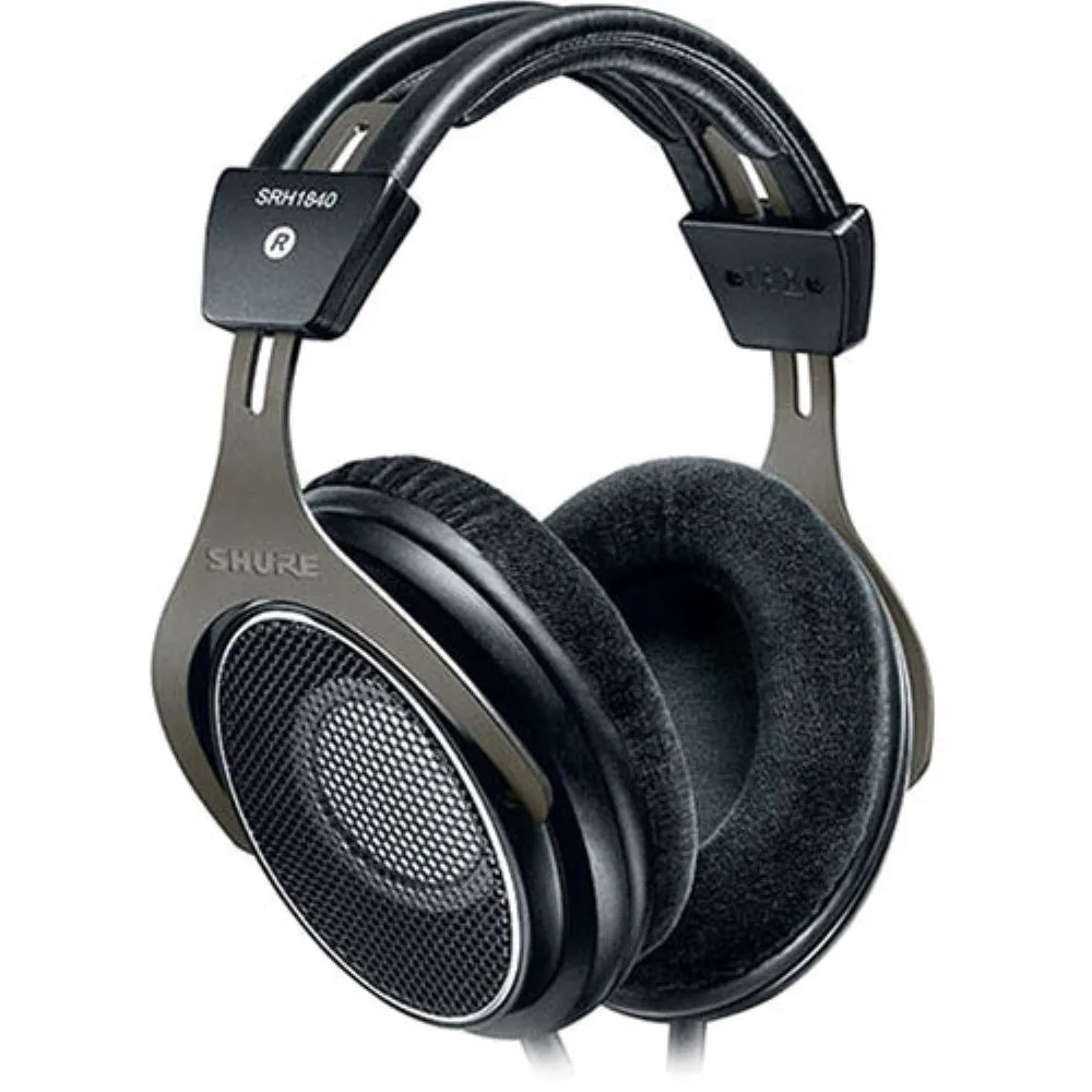 Shure SRH1840 Open-Back Over-Ear Headphones | New Packaging