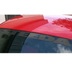 Steeda Windshield Decal - Black