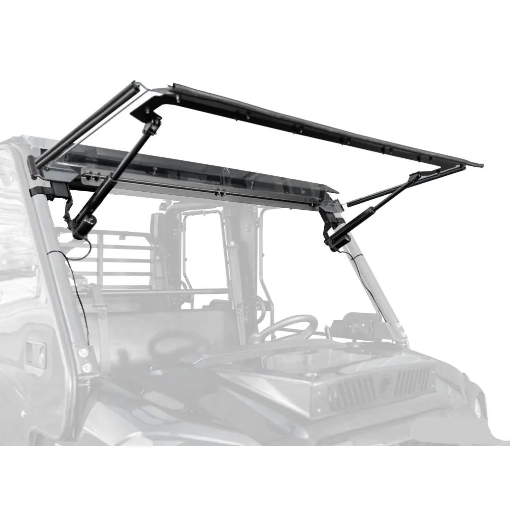 SuperATV Kawasaki Mule Pro MaxDrive Power Flip Windshield