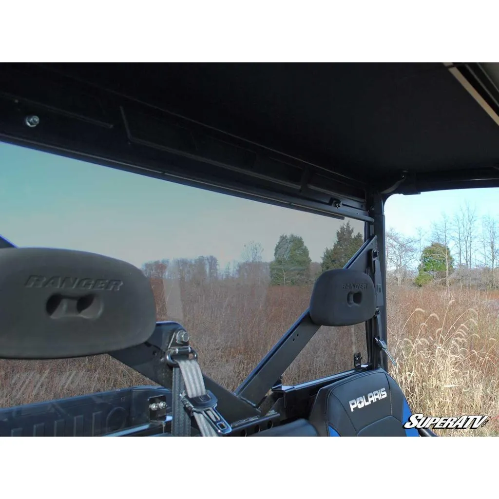 SuperATV Polaris Ranger 1000 Scratch-Resistant Rear Windshield