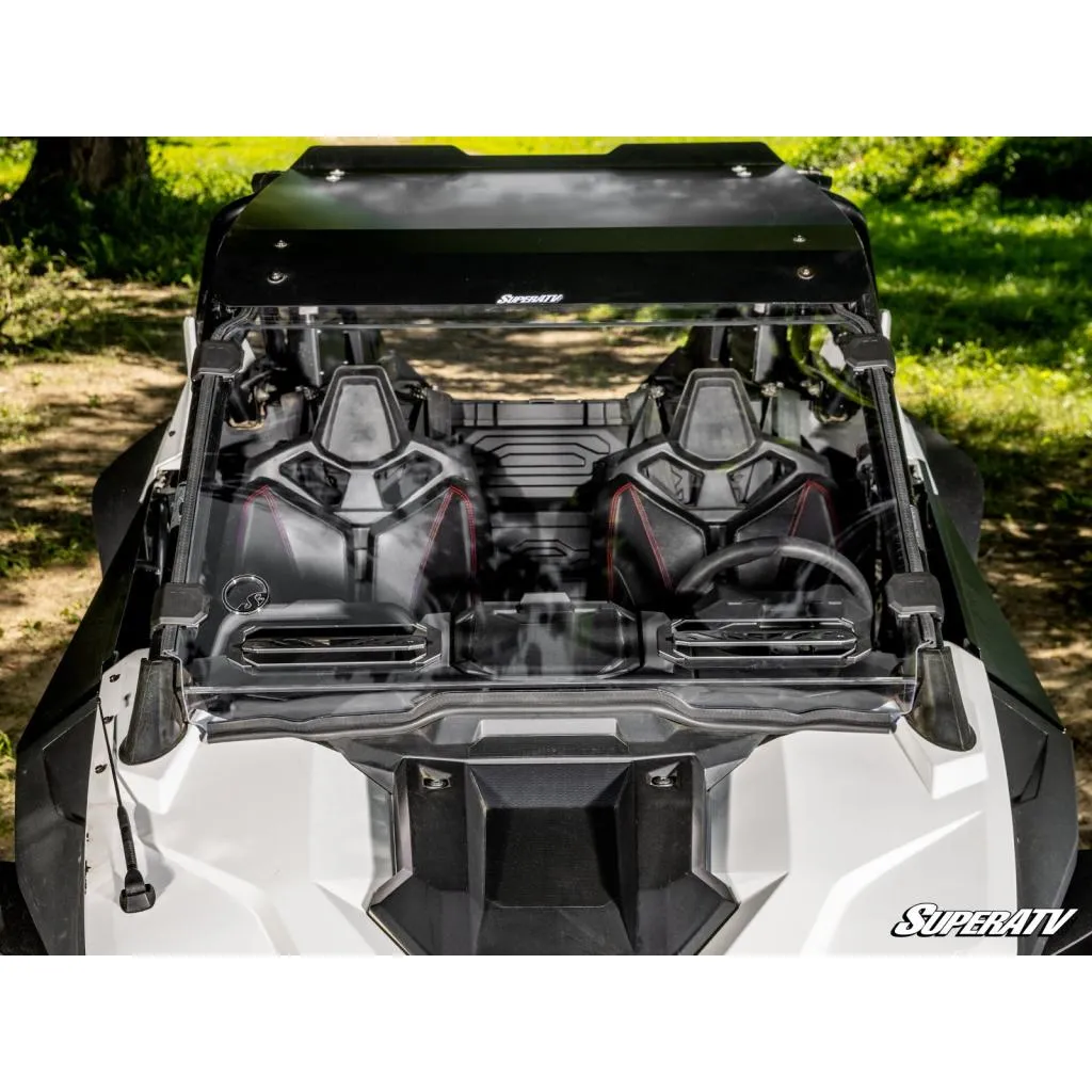 SuperATV Polaris RZR PRO XP Scratch Resistant Vented Full Windshield