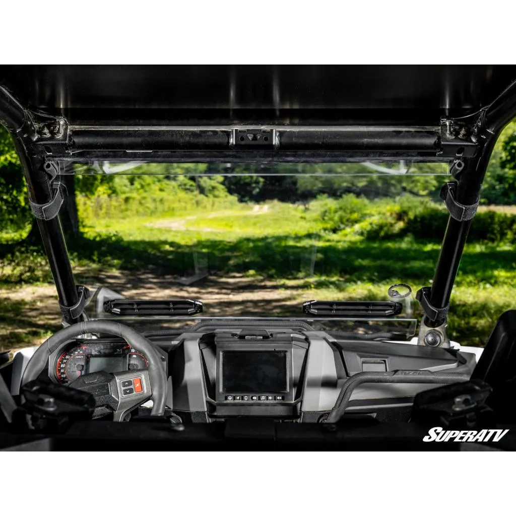 SuperATV Polaris RZR PRO XP Scratch Resistant Vented Full Windshield