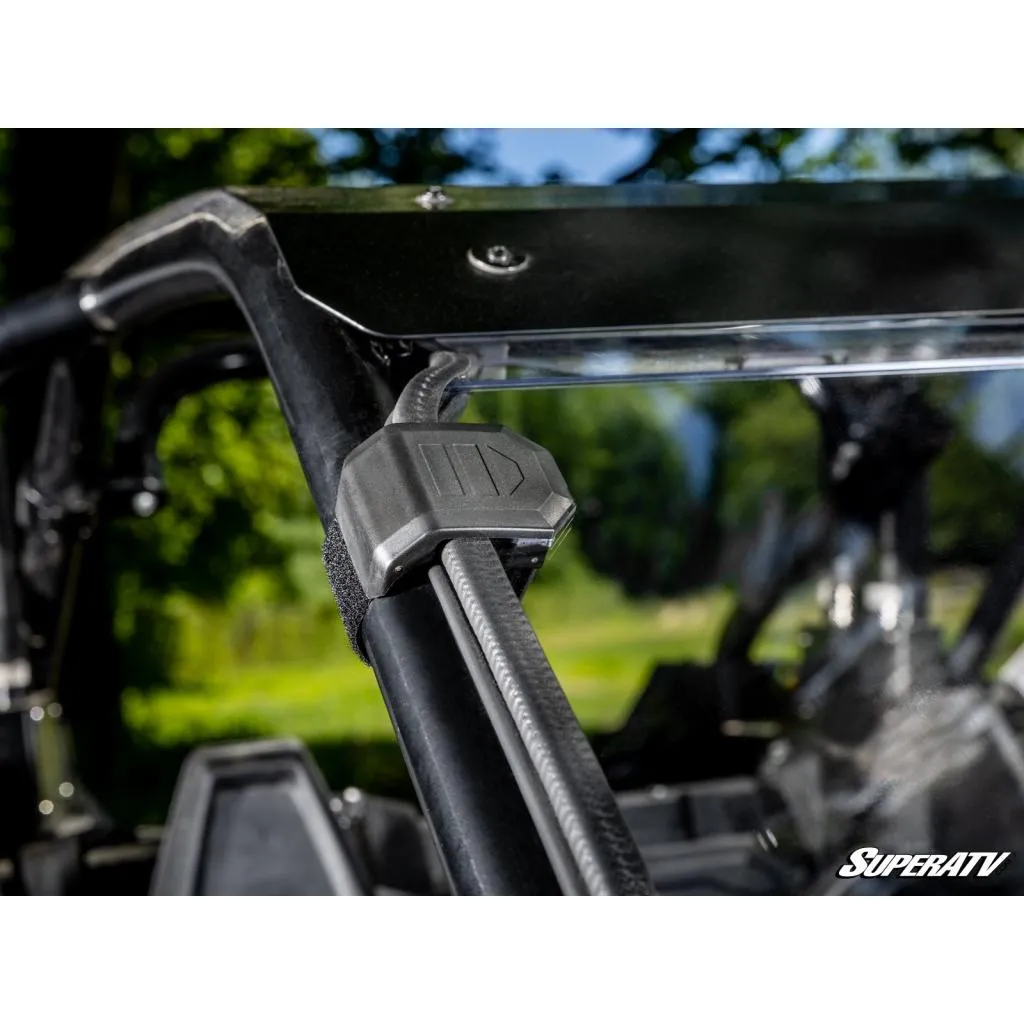 SuperATV Polaris RZR PRO XP Scratch Resistant Vented Full Windshield