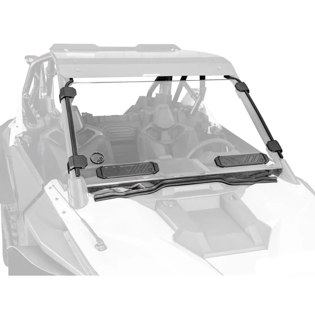 SuperATV Polaris RZR PRO XP Scratch Resistant Vented Full Windshield