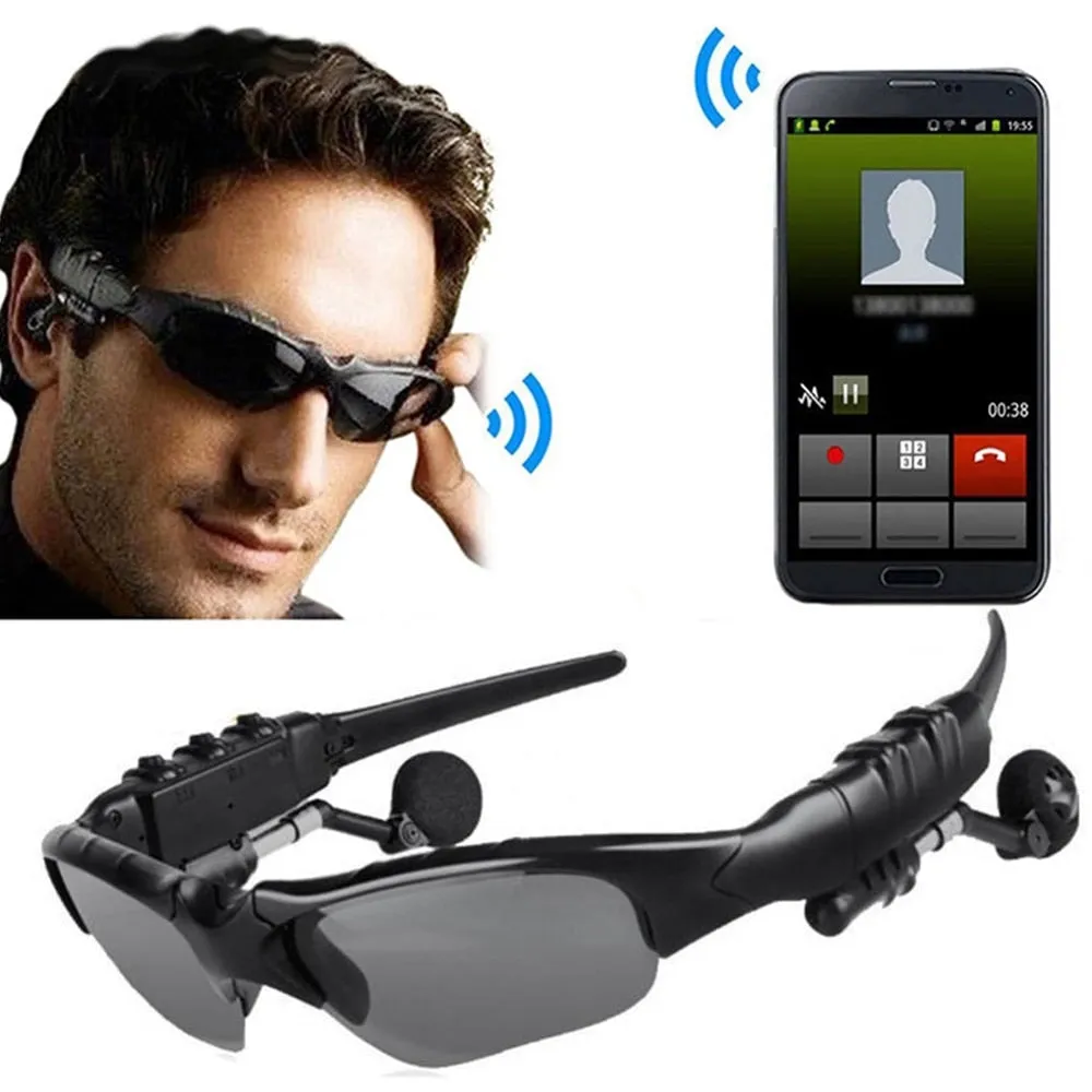 TEEK - Stereo Earphones Wireless Mic Polarized Sunglasses