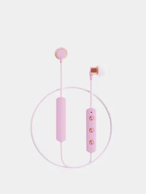 Tio Pink Bluetooth Earphones