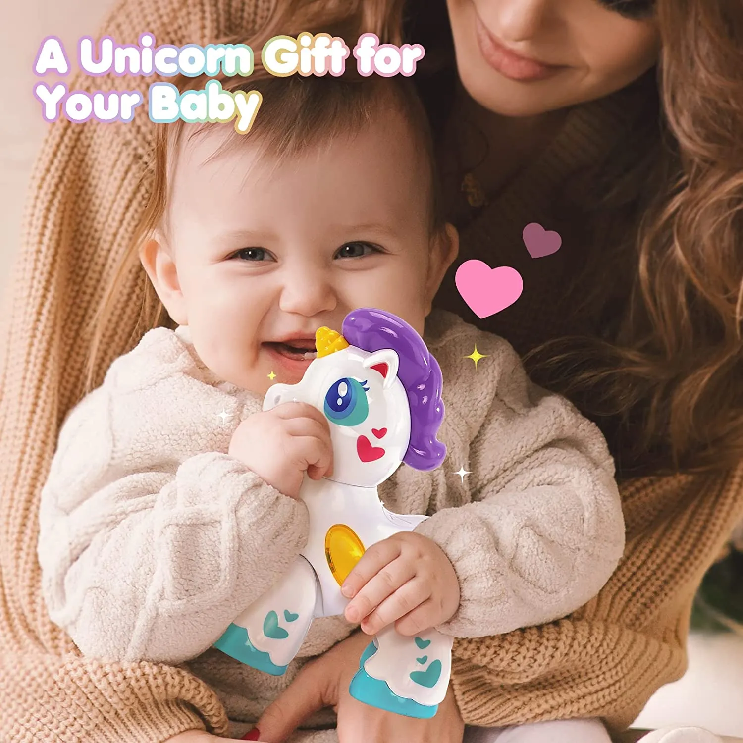 Toddler Girl Toys Unicorn Toy for 1 Year Old Girl