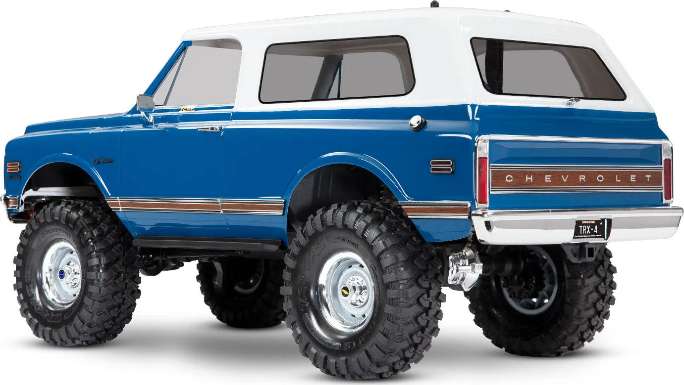 Traxxas 9111X Body Chevrolet Blazer (1972) complete (blue) (includes grille side mirrors door handles windshield wipers front & rear bumpers decals)