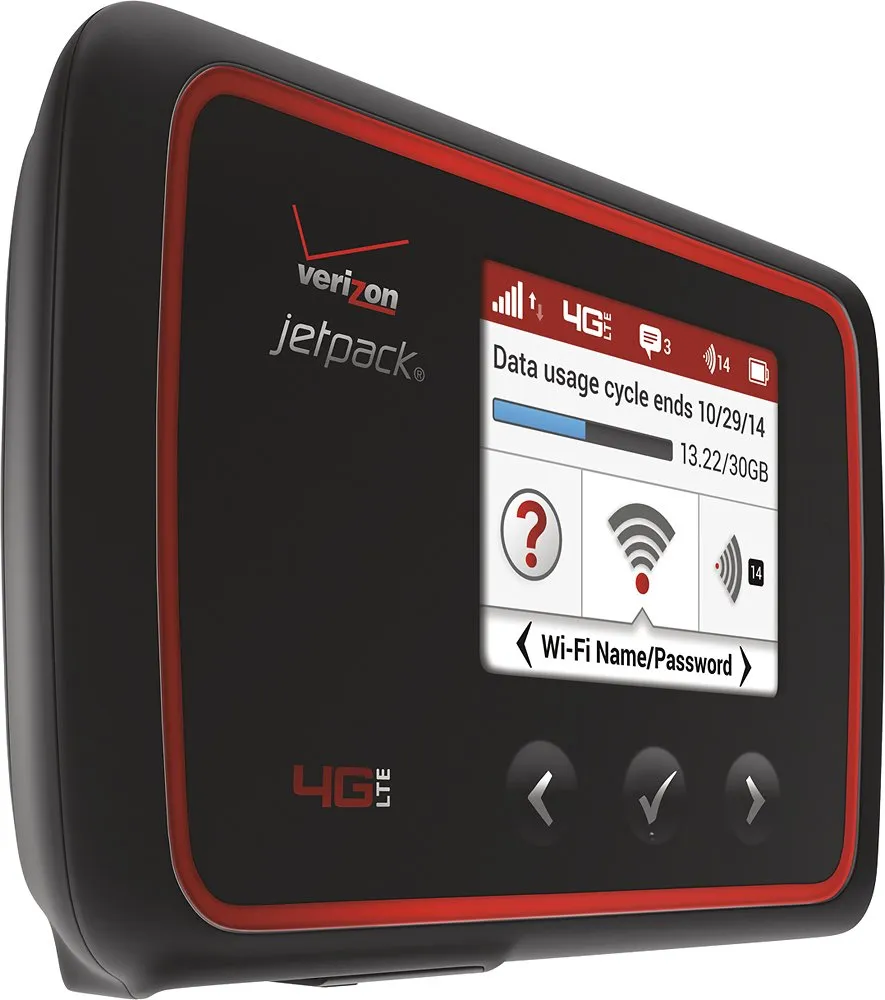 Verizon Wireless Jetpack 4G LTE MiFi 6620L WiFi Hotspot