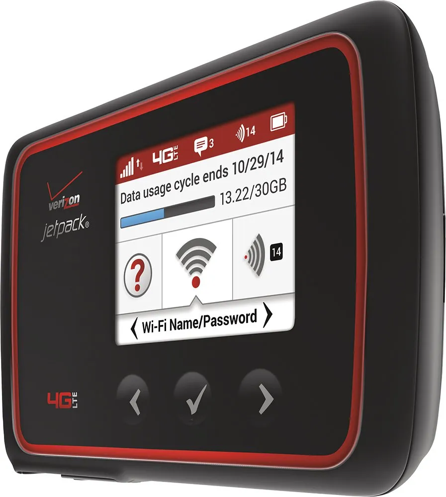 Verizon Wireless Jetpack 4G LTE MiFi 6620L WiFi Hotspot