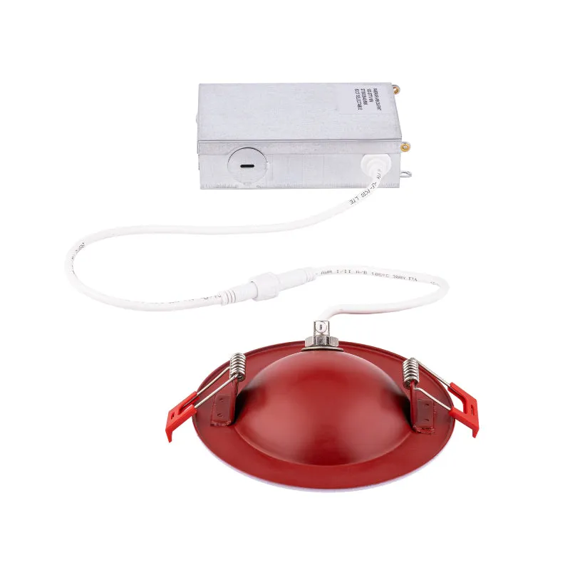 WAC R6ERAR-W9CS Lotos 6" Fire Rated Adjustable Downlight, CCT Selectable