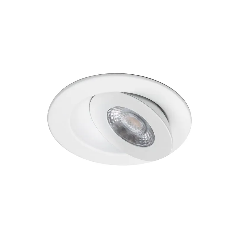 WAC R6ERAR-W9CS Lotos 6" Fire Rated Adjustable Downlight, CCT Selectable