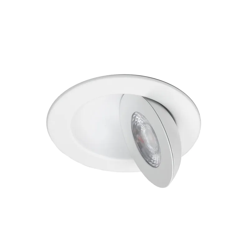 WAC R6ERAR-W9CS Lotos 6" Fire Rated Adjustable Downlight, CCT Selectable