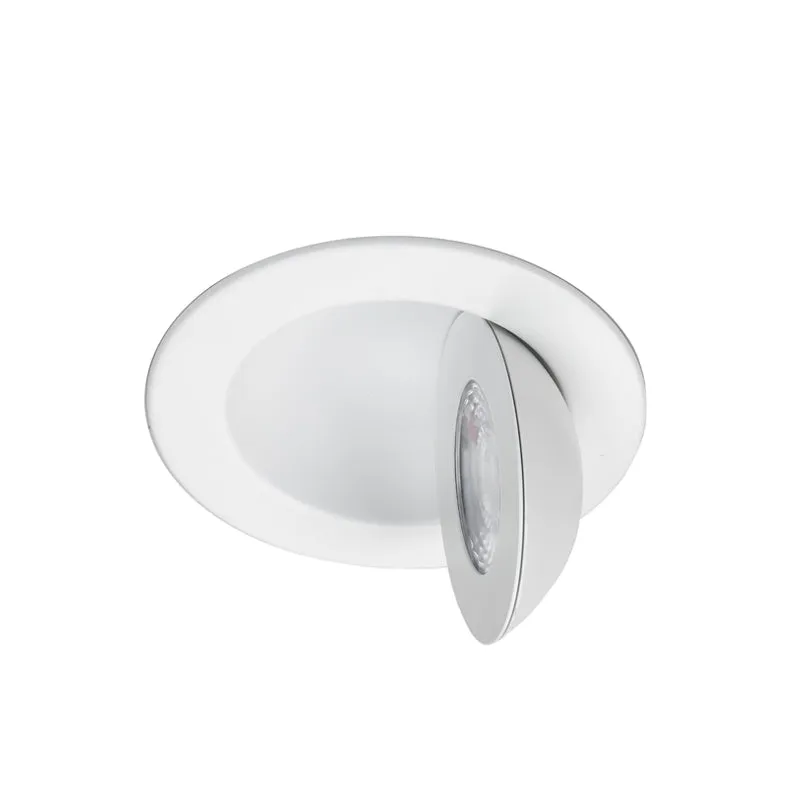 WAC R6ERAR-W9CS Lotos 6" Fire Rated Adjustable Downlight, CCT Selectable