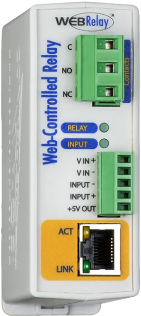 WebRelay | Single Relay and Input Module