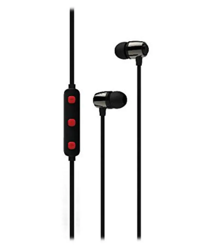 Wireless H-15 Magnet Bluetooth Earphone Headphone with Mic, Sweatproof Sports Headset