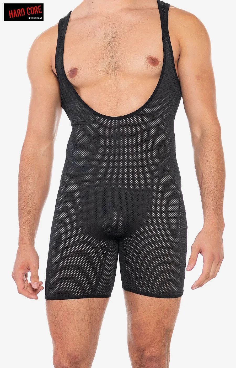 X Back Door Singlet (Open Zip Back)