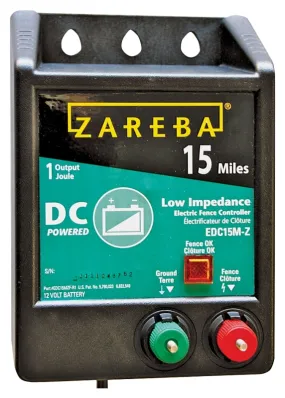 Zareba EDC15M-Z Fence Charger, 0.8 J Output Energy :EA: QUANTITY: 1